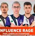 Influence Rage é campeã da PMPL Americas  Foto: Reprodução
