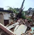 A casa de Ana foi totalmente destruída por um deslizamento  Foto: Tainá Alves de Lima