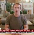 Essa imagem é falsa, o Zuckerberg nunca fez esse vídeo. É puro DeepFake   Foto: Bill Posters UK / Meio Bit