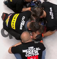 Michal Materla recebeu um uppercut aos 1min47s do primeiro round e ficou desacordado no chão  Foto: Twitter/@ksw_mma / Reprodução