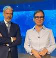 Os âncoras do ‘JN’, William Bonner e Renata Vasconcellos  Foto: Globo 