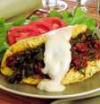 Guia da Cozinha - Omelete simples recheada  Foto: Guia da Cozinha