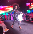 Márcia Pantera em desfile Isaac Silva no SPFW   Foto: Rosângela Espinossi / Elas no Tapete Vermelho