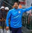 Abel Ferreira não consegue se conter à beira do campo  Foto: Marcello Zambrana/ Agif/ / Gazeta Press