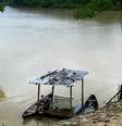 Rio Itaquaí, no Vale do Javari, estado do Amazonas, onde desapareceram o jornalista britânico Dom Philips e o indigenista brasileiro Bruno Pereira  Foto: DW / Deutsche Welle