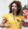 A deputada estadual Mônica Seixas (PSOL) foi eleita por meio de um mandato coletivo com 149.844 votos em 2020  Foto: Alesp/Divulgação
