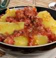 Ragu de linguiça toscana com mandioca – Foto: Guia da Cozinha  Foto: Guia da Cozinha