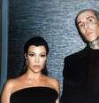Kourtney Kardashian disse em reality que está bebendo sêmen do marido para tentar engravidar  Foto: Popline