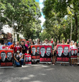 Atos pelo País reúnem familiares e amigos de Bruno e Dom  Foto: Reprodução/Twitter/@vivireispsol