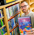 David Boström, CEO do Embracer Games Archive, museu de games da Suécia  Foto: Divulgação