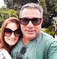 Geórgia Ayres é a nova namorada do pai de Anitta, Mauro Machado.   Foto: Instagram/@ge_ayress / Instagram/@ge_ayress