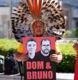 A ambientalista Angela Mendes vê similaridades entre a trajetória de seu pai e as do indigenista Bruno Pereira e do jornalista britânico Dom Phillips  Foto: Reuters / BBC News Brasil