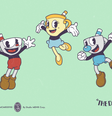 O trio de Cuphead  Foto: Divulgação / StudioMDHR