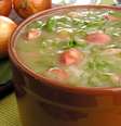Guia da Cozinha - Caldo verde com batata e calabresa pronto em 30 minutos  Foto: Guia da Cozinha