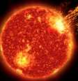 Uma tempestade solar de grandes proporções, como a que passou de raspão pela Terra em 2012, teria efeitos catastróficos   Foto: Divulgação/NASA / Meio Bit