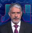 Sob ataque constante, Bonner vê Bolsonaro ser o alvo da vez  Foto: Reprodução/TV