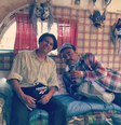 Yeray Albelda (esquerda) na companhia de Raymundo Garduño Cruz (direita), uma das vítimas do acidente  Foto: Reprodução/Instagram/@raygarduno12