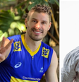 O jogador de vôlei Bruno Rezende e o ator João Vicente Castro  Foto: Reprodução/Montagem