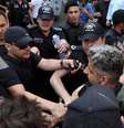 Policiais também usaram força para impedir trabalho de jornalistas  Foto: DW / Deutsche Welle