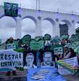 Em ato no Rio de Janeiro, ativistas pedem justiça por Dom e Bruno e protestam contra crimes ambientais  Foto: Vanessa Ataliba /  