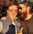 Jack Quaid e Jensen Ackles virão ao Brasil acompanhados do criador da série, Eric Kripke  Foto: Instagram/Jensen Ackles / Pipoca Moderna