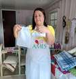 AMES - Associação de Amigos e Mulheres Solidárias que atuam na confecção de artesanatos.  Foto: Divulgação.