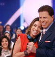 Silvio Santos e Patrícia Abravanel  Foto: Divulgação/SBT