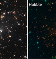A diferença entre as duas imagens é notável  Foto: NASA / BBC News Brasil