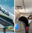Passageira é presa após cuspir e chutar comissária dentro de avião  Foto: Reprodução / Twitter