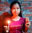 Enfermeira Zarli Naing tinha 27 anos e ajudava a resistência em Mianmar  Foto: BBC News Brasil