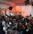 Governador de São Paulo, Rodrigo Garcia, em debate na Universidade Zumbi dos Palmares  Foto: Imagem: Divulgação / Alma Preta
