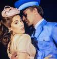 Cleto Bacci e Myra Ruiz em 'Evita'  Foto: Reprodução Instagram / @baccic