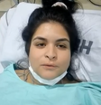 Daiana Cavalcanti, de 35 anos, desabafou após sobre as complicações de uma cirurgia plástica realizada pelo médico Bolívar Guerrero Silva  Foto: Reprodução/TV Globo