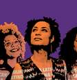 Ilustração mostra a vereadora Marielle Franco, assassinada em 2018, e mulheres negras que carregam seu legado.  Foto: Ilustração: Alma Preta Jornalismo / Alma Preta