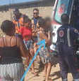 Mulher e dois filhos eram mantidos em cárcere privado há 17 anos  Foto: Reprodução/TV Globo