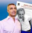 João Paulo e o livro de Abilio Diniz que citou o problema cardíaco fatal  Foto: Reproduções