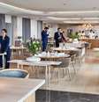 Geranium: o atual melhor restaurante do mundo fica no oitavo andar do Parken, estádio da seleção dinamarquesa de futebol.  Foto: Geranium/Divulgação / Viagem e Turismo
