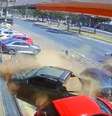 Motorista bêbado e sem CNH bate em 4 carros no DF; veja  Foto: Reprodução