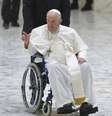 Papa Francisco durante audiência geral no Vaticano  Foto: ANSA / Ansa - Brasil