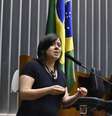 O usuário que enviou ameaças a Sâmia Bomfim é o mesmo que mandou mensagens para a ex-deputada Manuela D'Ávila e à vereadora mineira Duda Salabert  Foto: Zeca Ribeiro/Câmara dos Deputados