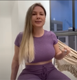 Aline Füchter postou um vídeo no seu canal do YouTube para alertar sobre um golpe contra caminhoneiros aptos a receber o Benefício Emergencial aos Transportadores Autônomos de Carga  Foto: Reprodução/ YouTube AlineFüchterOuriques