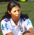Márcia Tafarel defendeu a seleção brasileira nas primeiras participações em Copa e Olimpíada  Foto: CBF