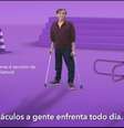 Imagem da campanha do TSE com foco em pessoas com deficiência e mobilidade reduzida  Foto: Reprodução TSE / Reprodução TSE