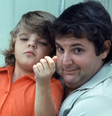 Jô Soares com o filho Rafael   Foto: Reprodução