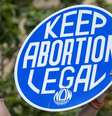 Manifestação pró-aborto em Miami, na Flórida  Foto: EPA / Ansa - Brasil