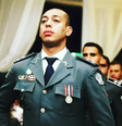 O PM Henrique Otávio Oliveira Velozo, suspeito de matar Leandro Lo  Foto: Redes sociais 