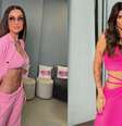 Bianca Andrade tem apostado em looks na cor rosa  Foto: Alto Astral