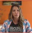 Barbara Coelho no "Encontro": relato de golpe do cheiro em carro de aplicativo  Foto: Reprodução