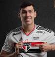 Nahuel Ferraresi, zagueiro venezuelano de 23 anos, é apresentado no São Paulo e reforçará o time de Rogério Ceni por empréstimo  Foto: Divulgação/SPFC / Estadão