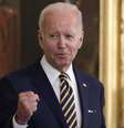 Biden comemorou vitória com aprovação de legislação  Foto: ANSA / Ansa - Brasil